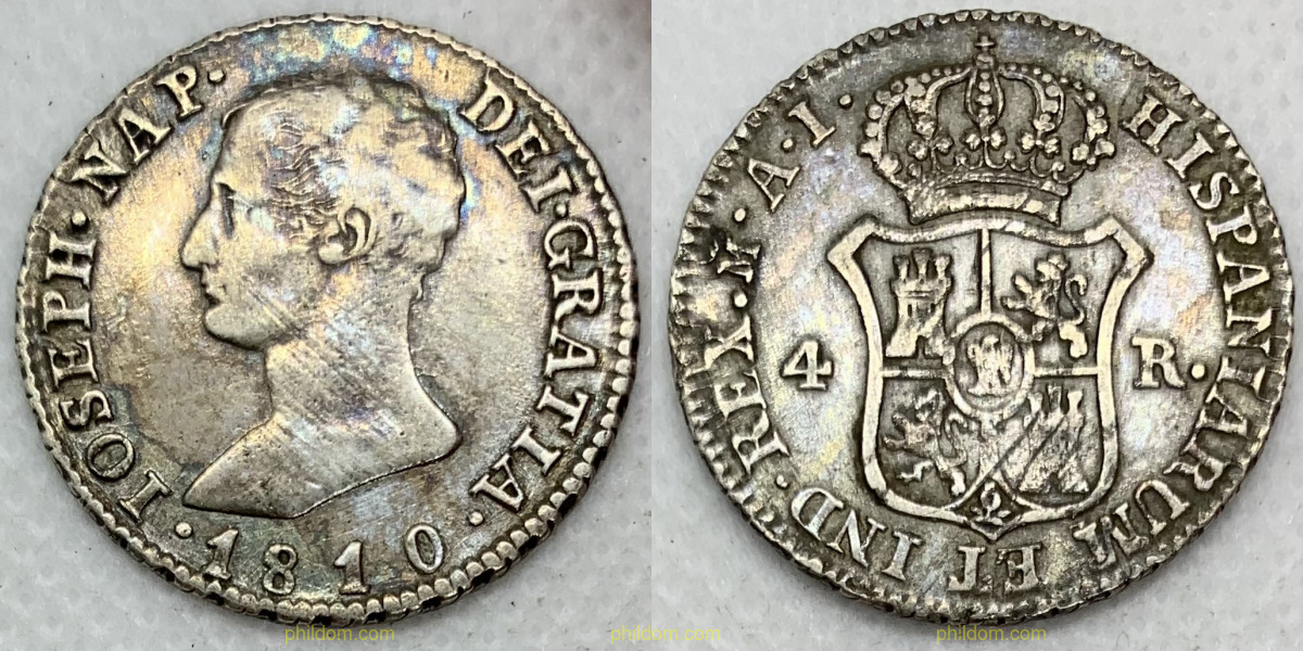 JOSE NAPOLEON 4 REALES 1810
