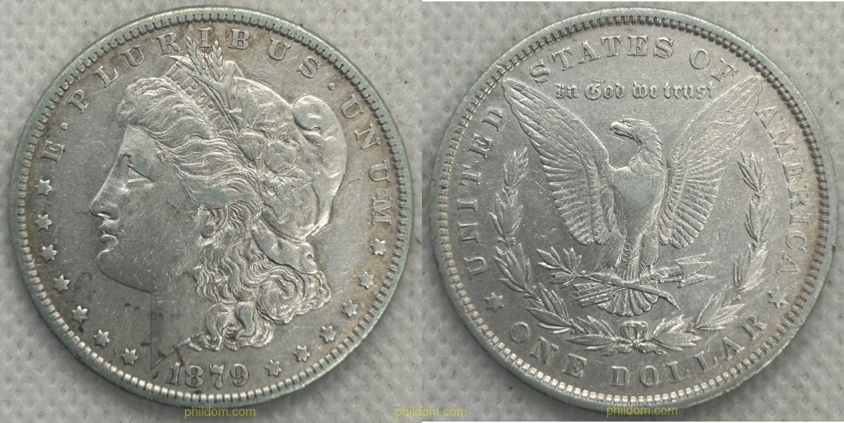USA ONE DOLLAR MORGAN 1879