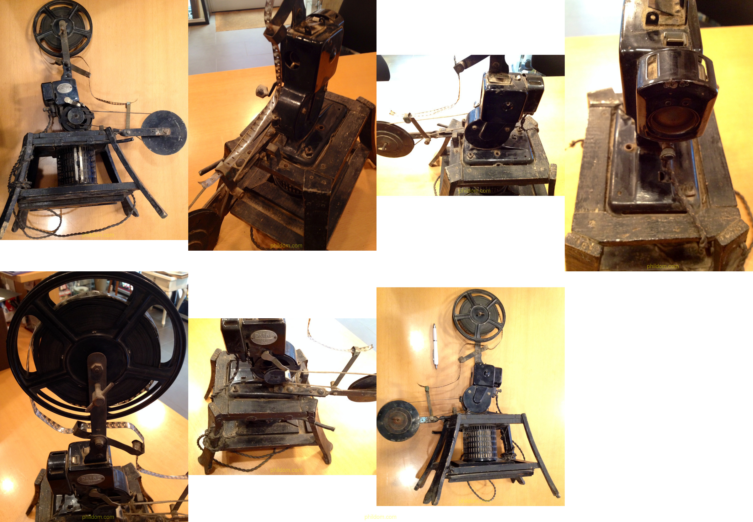 PROYECTOR PATHÉ KID AÑOS 20 9.5mm