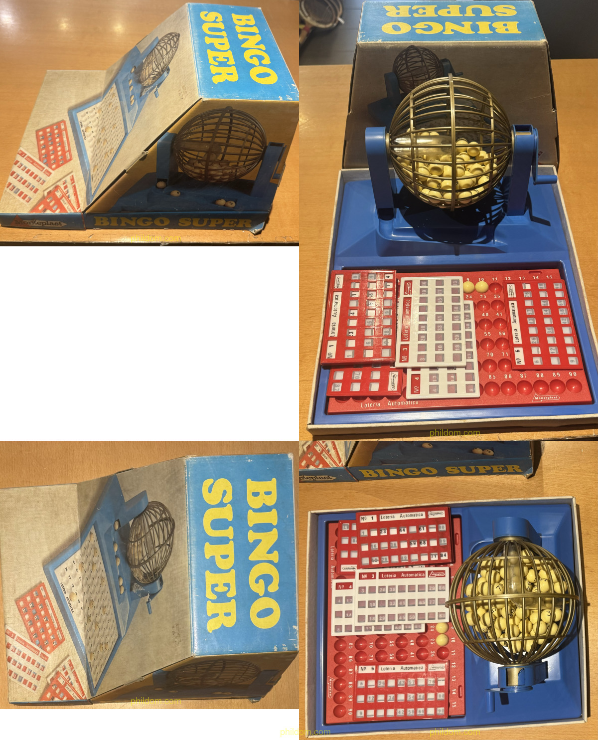 JUEGO SUPER BINGO AÑOS 70